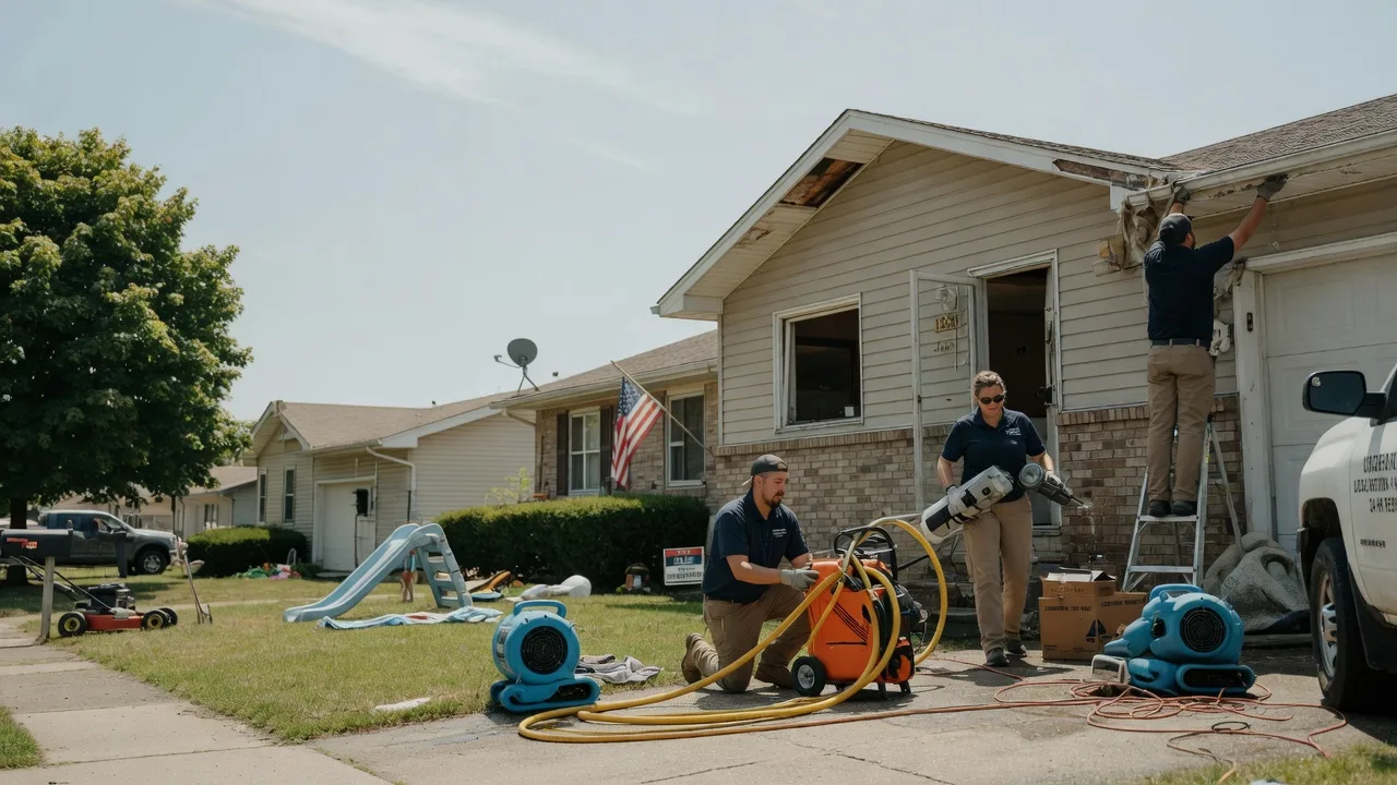 Water Damage Restoration in South Range, MI near me